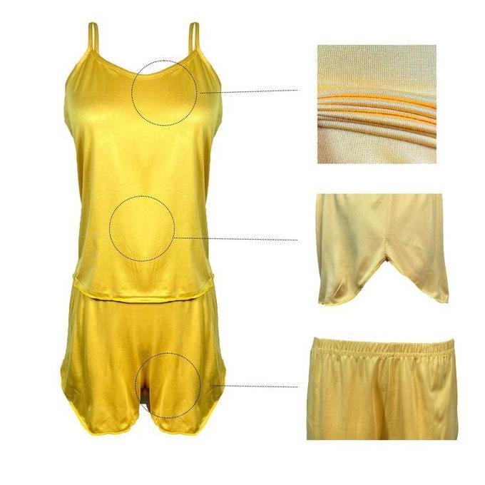 [ RedPink ] Stelan Baju Tidur Leisure Simple Basic Fit Singlet Tanktop Summer Musim Wanita Dewasa Bi