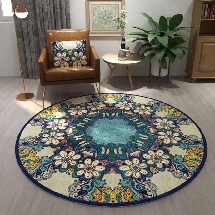 OK KARPET BULAT JUMBO BOHEMIAN //
