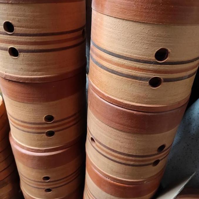 Pot Anggrek Tanah/Gerabah Liter Terakota