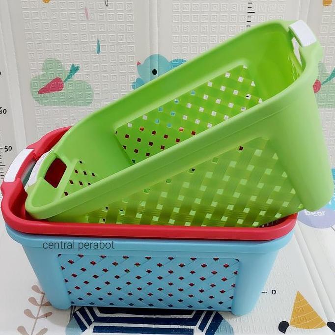 * KERANJANG BAJU PLASTIK/KERANJANG PAKAIAN PLASTIK/KERANJANG BAJU BAYI ''