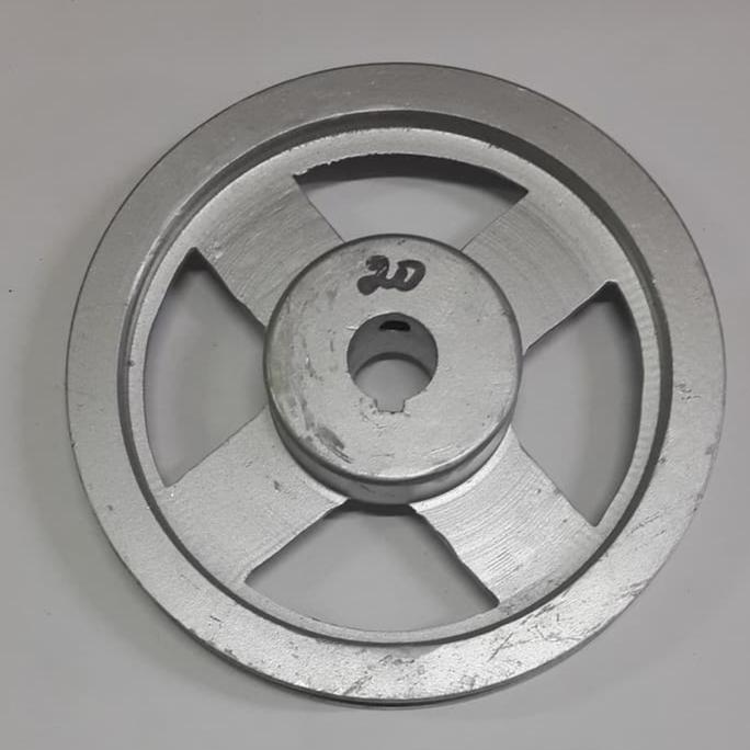 pulley pully A1 9" inch as 20 mm puli alumunium