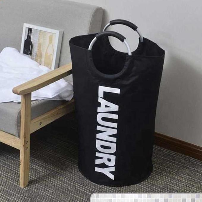 OK KERANJANG KAIN TEMPAT BAJU KOTOR CUCIAN PAKAIAN LAUNDRY BAG LIPAT //