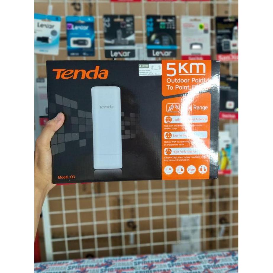 TENDA O3 5km Outdoor Point To Point CPE - TENDA 03 Wireless Router