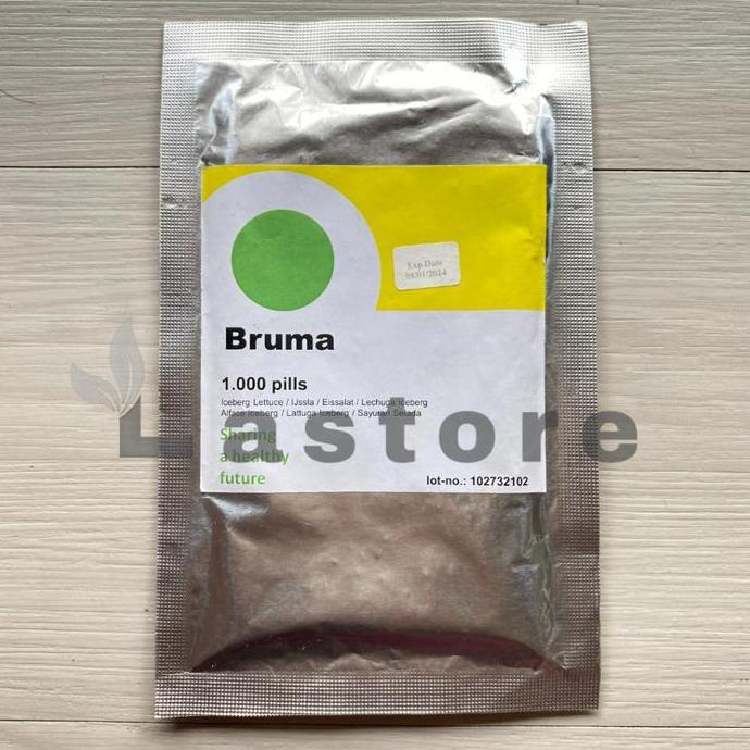 Benih Selada BRUMA RZ Isi 1000 Pills Iceberg Lettuce Rijk Zwaan