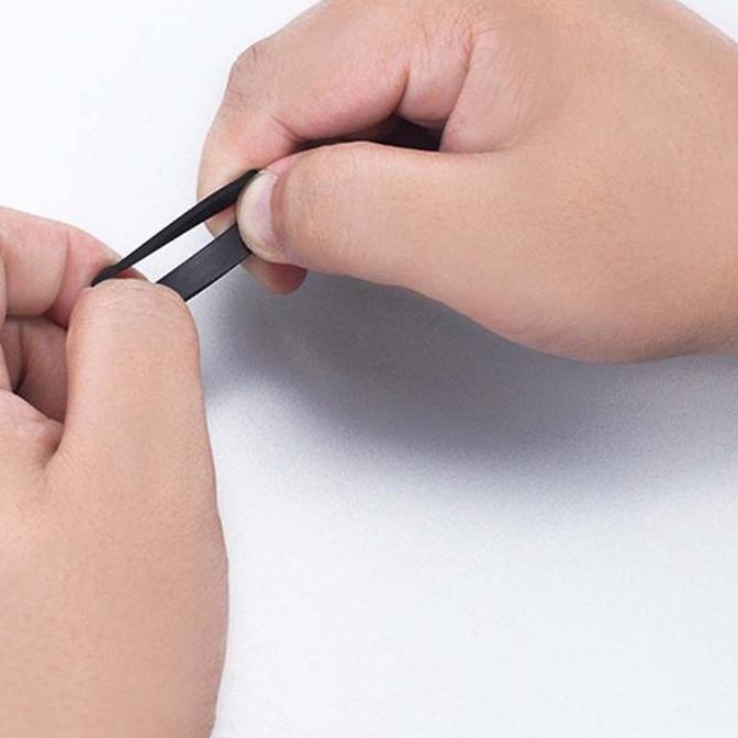 Ring Loop Jam Tangan Berbagai Ukuran Ring Jam Tangan Karet Hitam Ring Loop Universal Ring Loop Strap