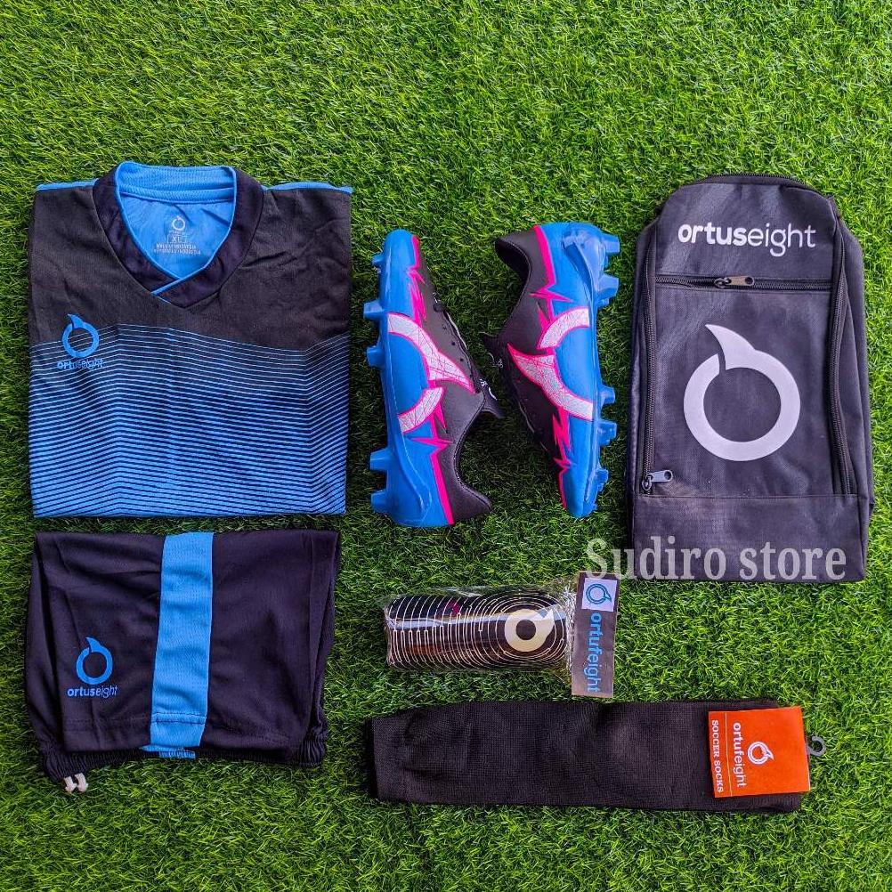 BIG SALE Sepatu Bola Ortus Catalyst Bima Grade ORIGINAL Terbaru, Paket komplit Sepatu Bola Ortuseigh