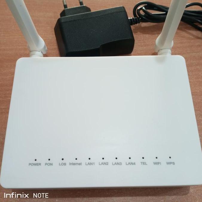 ONT XPON ZX-F663NV3A - F663NV3A + ADAPTOR (BEKAS NORMAL)