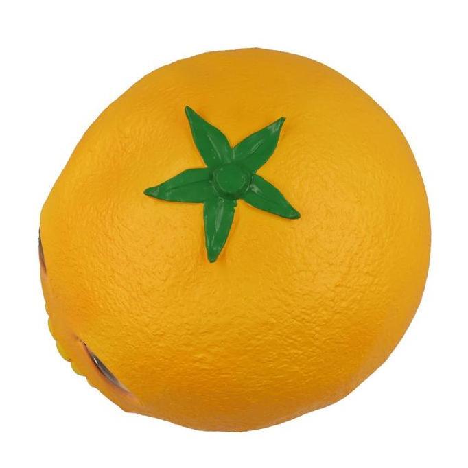 TOL-76 topeng latex jeruk annoying orange mask prank halloween