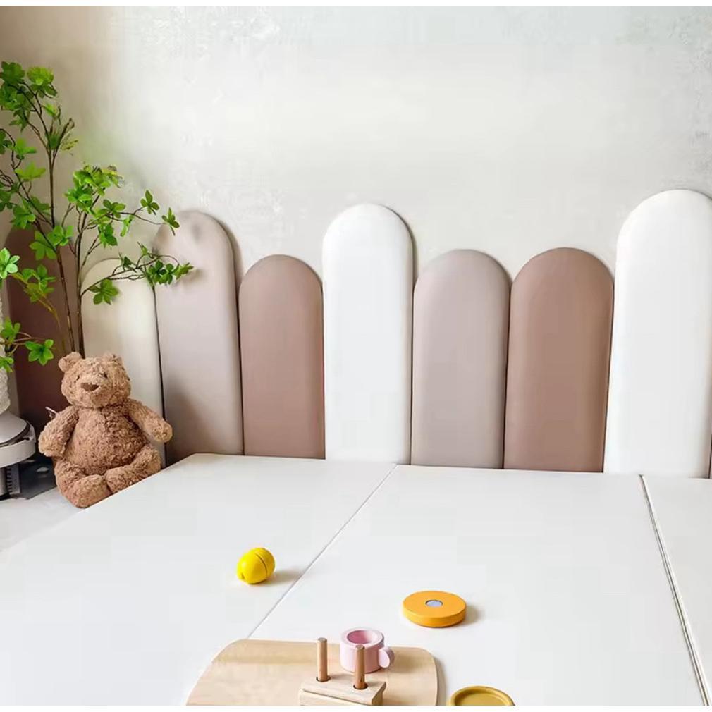 Wallpanel 60 x 20 Cupcake tebal busa 3,5 - headboard foam wallpanel tempel sandaran kepala tempat ti