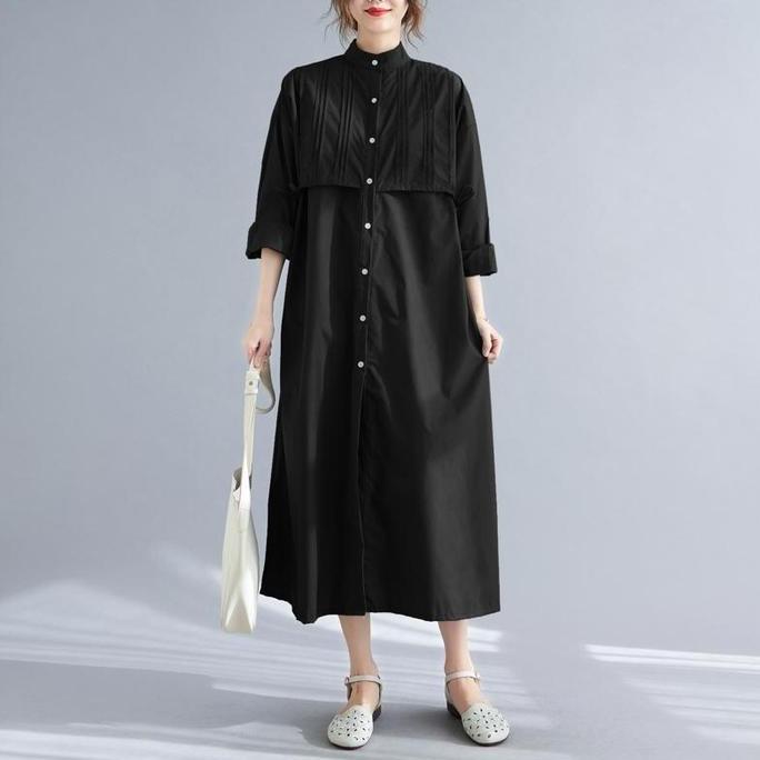 Harga Miring Diana Premium Oversized Midi Dress Polos Berkancing Fashion Korea Terbaru