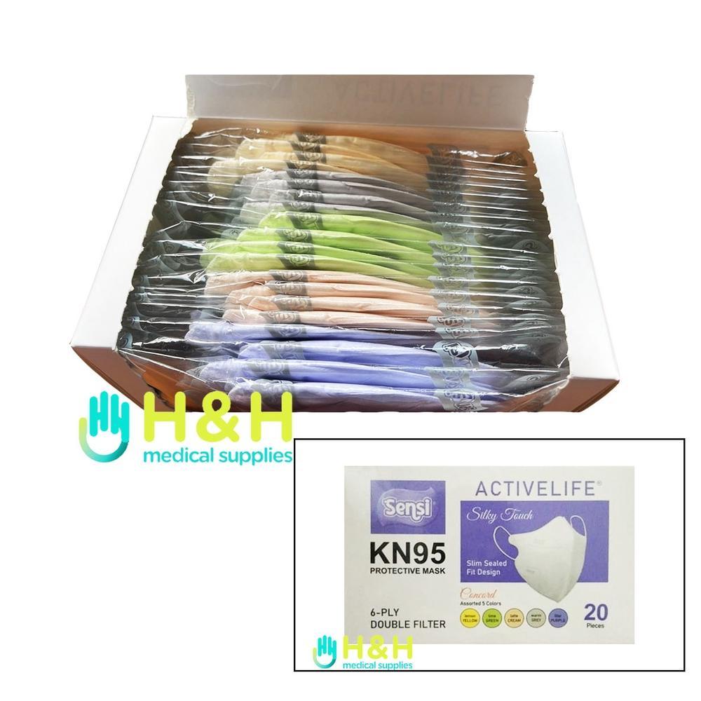 Masker Sensi Kn95 Original / Masker kn95 Sensi Medis/ Masker Sensi Box kn95 Original / masker Sensi 