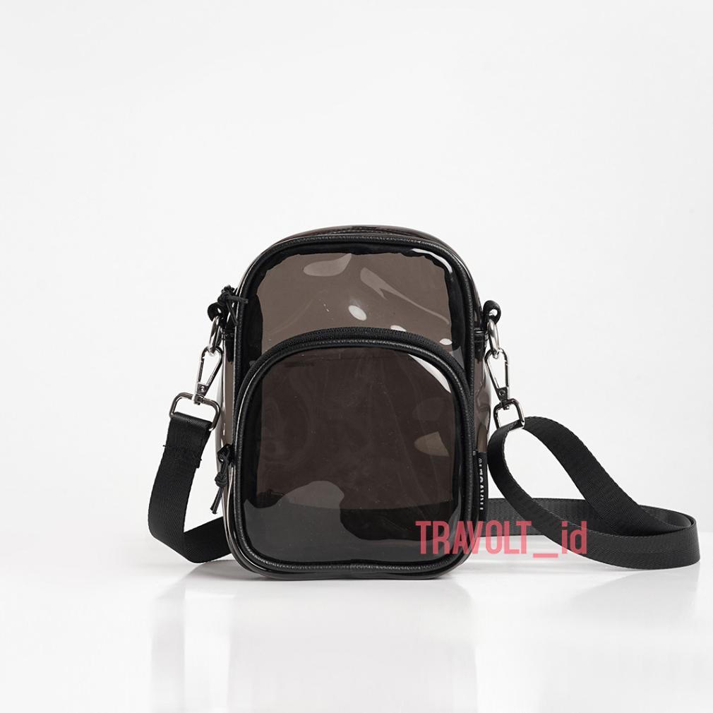 NEW Mini Sling Bag - Tas Hp Travolt - Tas Pvc Transparan - Tas Selempang - Mini