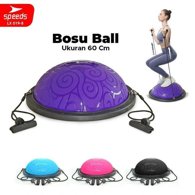 SPEEDS Balance Step Bosu Ball Pembakar Lemak Olahraga 019-8