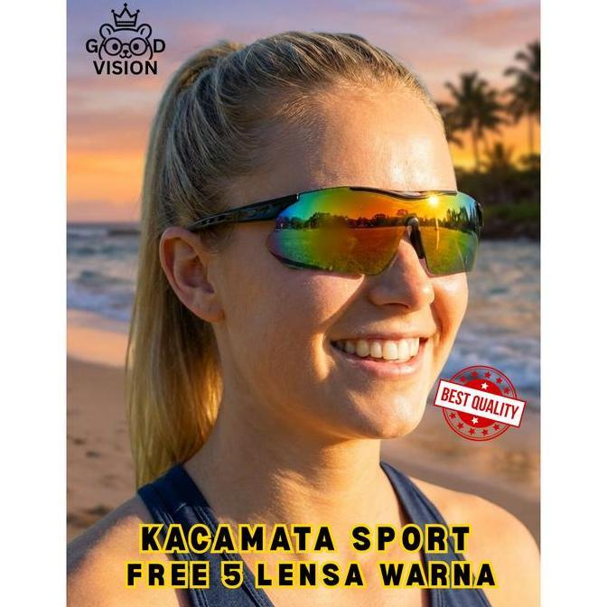 3Debozzska - Kacamata Hitam Minus / Cylinder - Kacamata Sepeda Sporty Gowes -