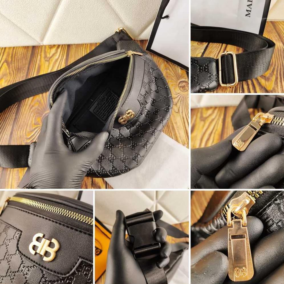 HOT DEALS BUMBAG - WAISTBAG WANITA FREE PAPERBAG - TAS PINGGANG WANITA IMPORT FREE PAPERBAG 191578