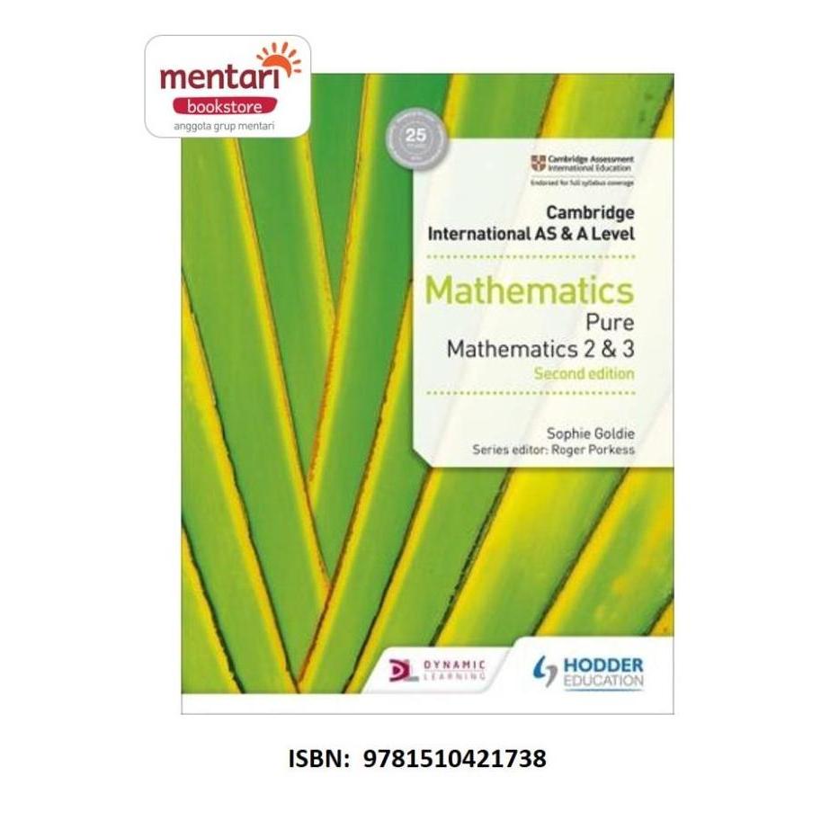 Cambridge International As & A Level Mathematics Pure Mathematics 2&3