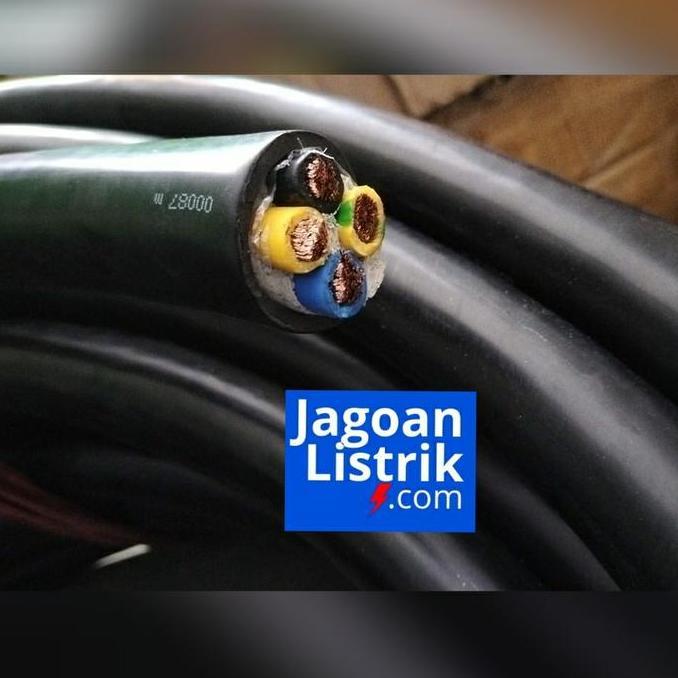 Promo Supreme Kabel NYYHY 4x25 mm Kabel Listrik Serabut NYYHY 4 x 25 mm Hitam (per meter) Diskon