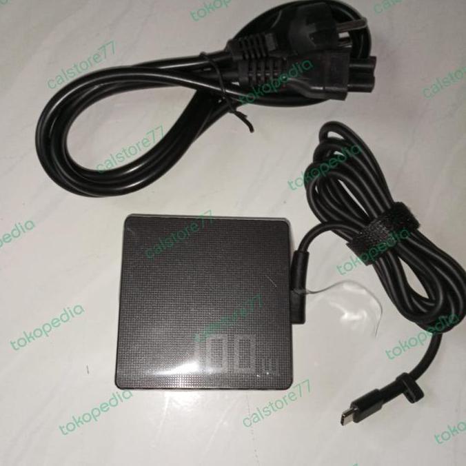 TERLARIS - Adaptor Charger Asus Rog Zephyrus G14 G15 M16 M17 S17 Type C 100W