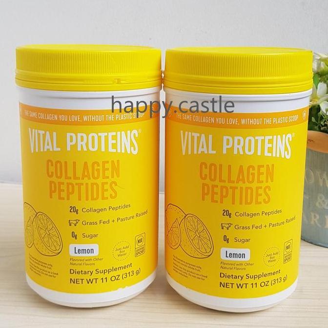 NEW Vital Proteins Collagen Peptides LEMON Vital Proteins Lemon