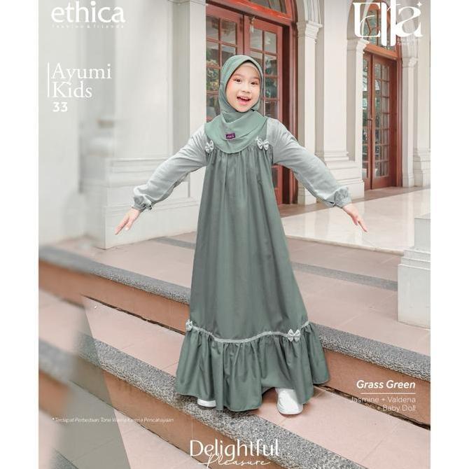 ETHICA Sarimbit Keluarga 2024 Elfa 299 Grass Green