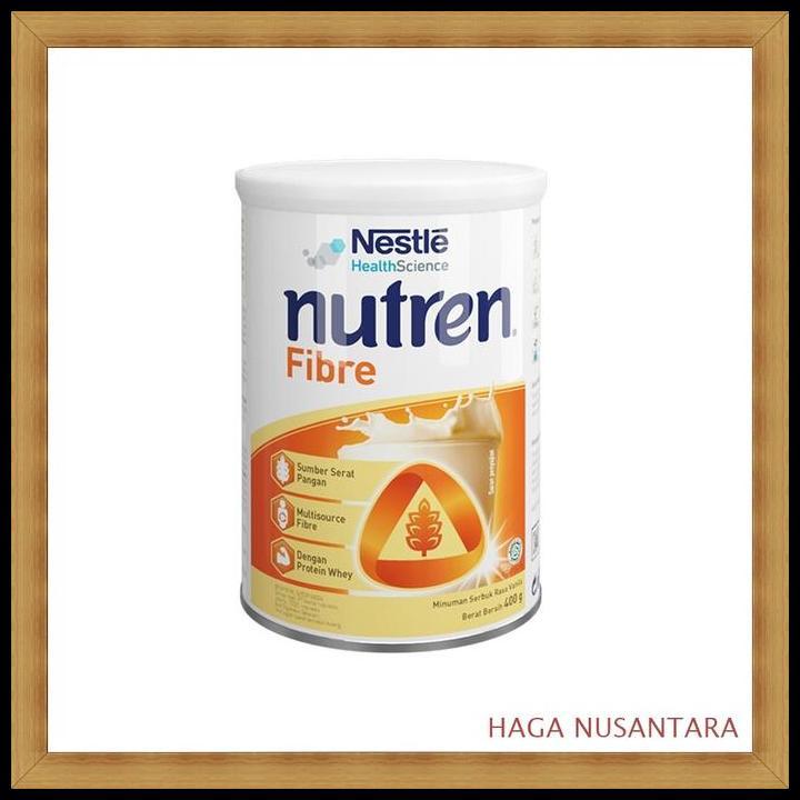 Best Quality Nestle Nutren Fibre 400 Gr Rasa Vanilla | Nutren Fibre Rasa Vanila 400Gr