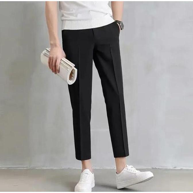 Unik Celana Bahan Formal Pria Slimfit Premium - Celana Bahan Pria