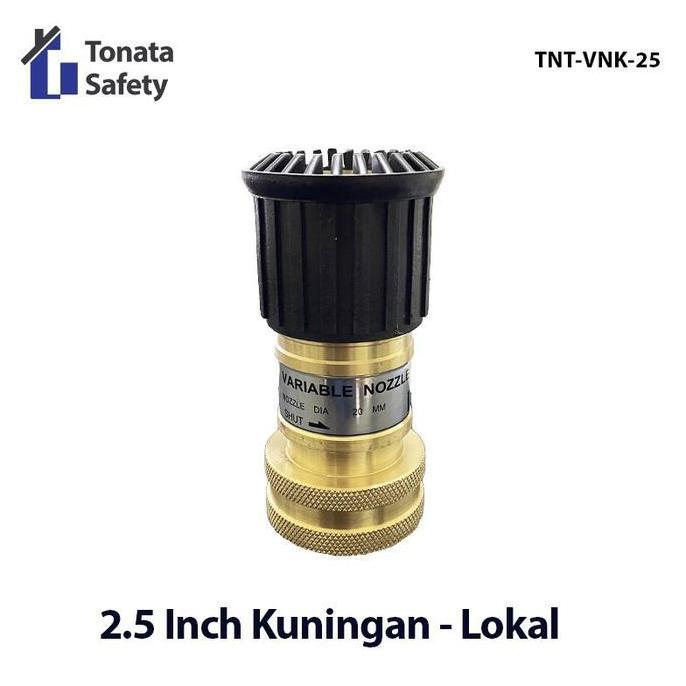 _JG_ Variable Nozzle 2.5 Inch Kuningan / Spray Nozzle Brass / Nozzle Semprotan Air / Nozzle Pemadam 