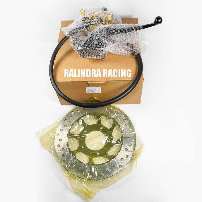 Promo Rem cakram depan komplit Supra X Supra Fit Lama 1 Set 5 Lubang Diskon