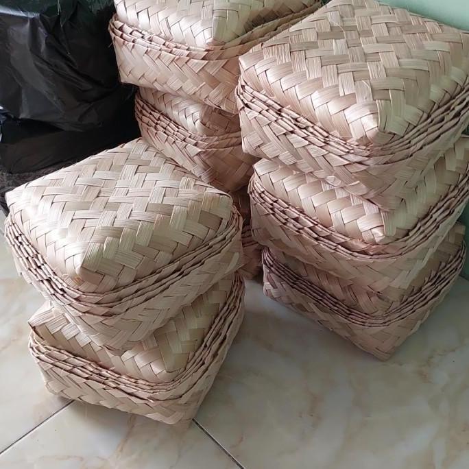 Besek bambu | Hampers | Box nasi | Box sanack | Pipiti | nampan|piring