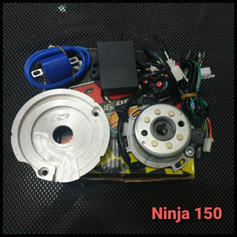 Magnet Racing Pengapian Racing Rc3 Komplit Berikut  Cdi, Koil, Plenes  Ninja150, Klx150, Fu150, Rx K