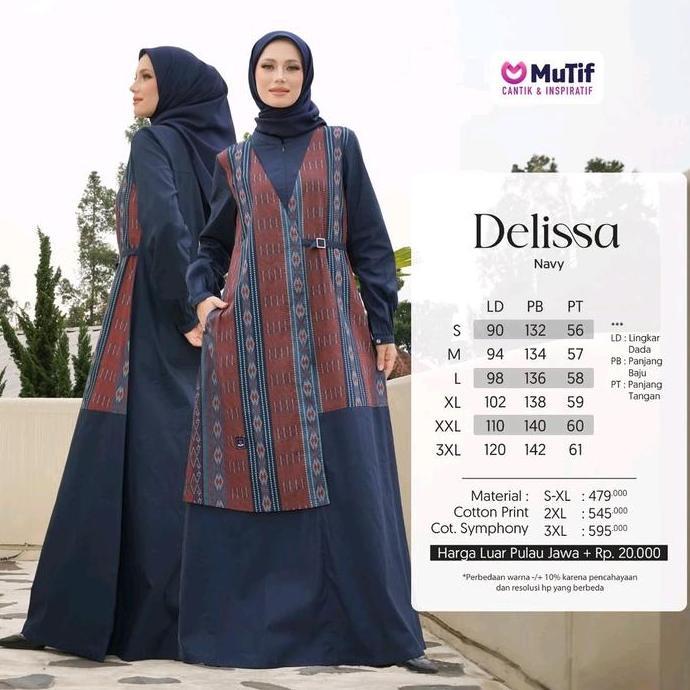 Mutif Sarimbit Delissa Zakaria Navy