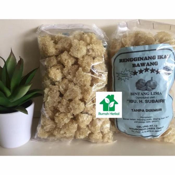 Rengginang Ibu H. Subairi khas Situbondo bentuk JUMPUTAN/JUJJUK