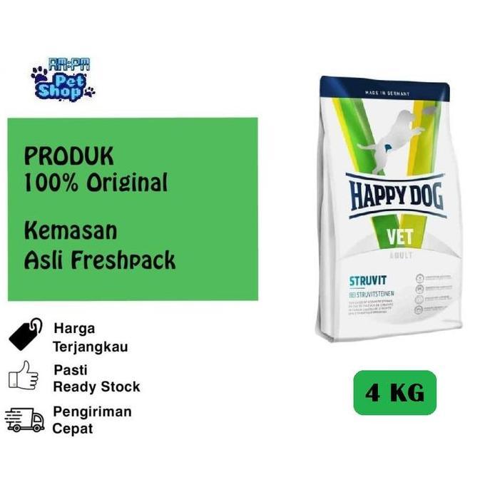 TERBARU - Happy Dog Vet Urinary SO / Struvit 4kg - Promo Price