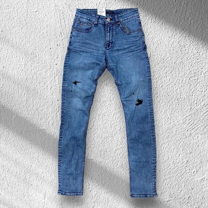 Disc Werco Jeans Slimfit Stretch Pria - Celana Jeans Panjang Bahan Denim Original Keren