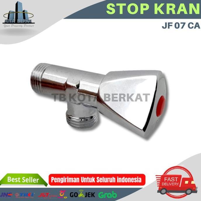 STOP KRAN WC CABANG ONDA 1/2" / KRAN T SHOWER KLOSET JET SHOWER