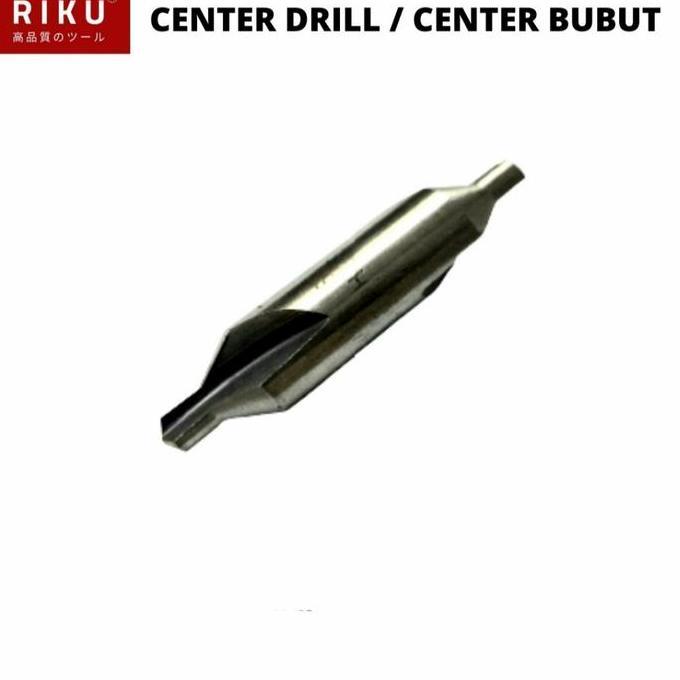 Centre Center Drill / Center Bubut 4 mm mili - Bodi 10 mm mili