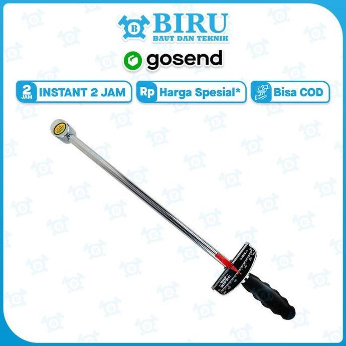 WIPRO Kunci Momen Torsi Torque Meter Jarum Wrench 1/2 Inch