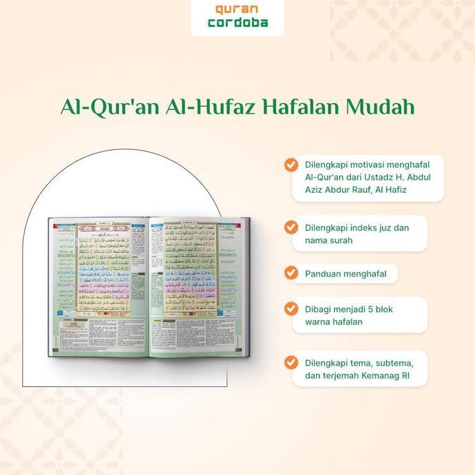 Al Quran Muslimah Custom Nama ukuran A5 quran cordoba