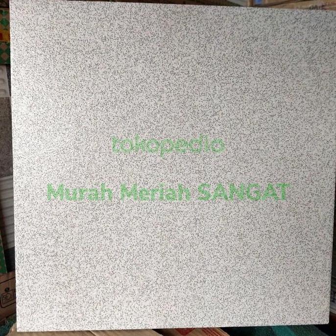 KERAMIK LANTAI GARASI 40X40 KASAR ABU MUDA GRANITO BINTIK murah