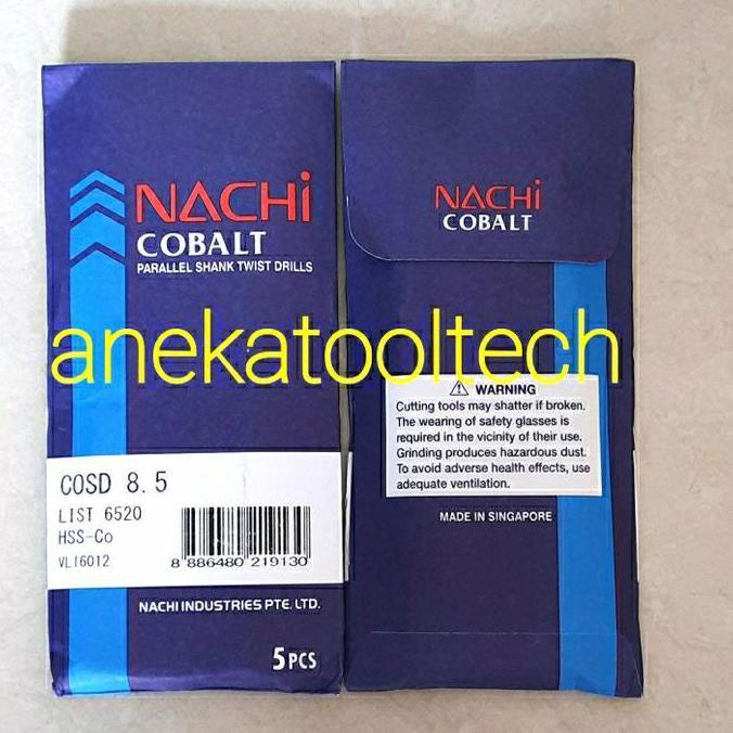 NACHI HSS-CO MATA BOR M8,5 | Mata bor NACHI 8,5mm COBALT
