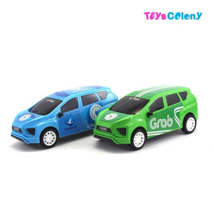 Promo Mainan Anak Mobil-Mobilan E-Taxi Silver Bird,Blue Bird,Grab,Express Cod
