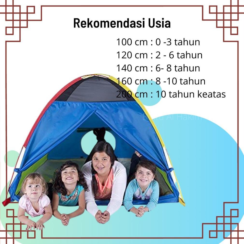 BIG PROMO COD TENDA ANAK UKURAN JUMBO MURAH _ TENDA ANAK KARAKTER CUKURAN 200X200 M _ TENDA MAINAN A