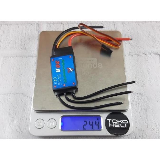 ZMR Bidirectional 30A 2-4s UBEC 2A 5V Brushless Speed Controller ESC