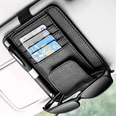 KEYMAZ CAROOM Tempat Kartu Mobil Visor Card Mobil Card Holder Mobil/Tempat Kartu Di Visor Card Holde