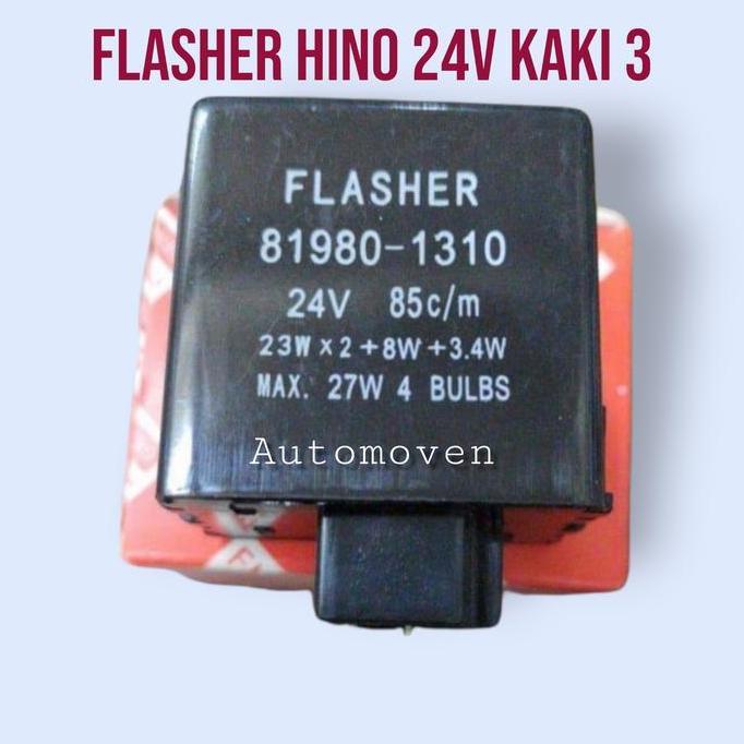 NAZALA FLASHER 24V HINO RANGER KAKI 3