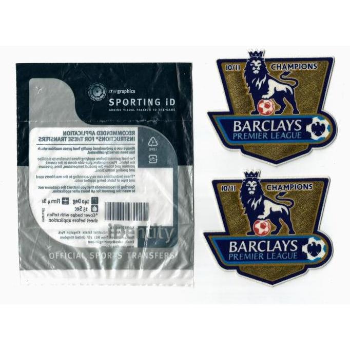 TERBARU - Patch EPL Winners 10 - 11. Original Patch for Jersey.
