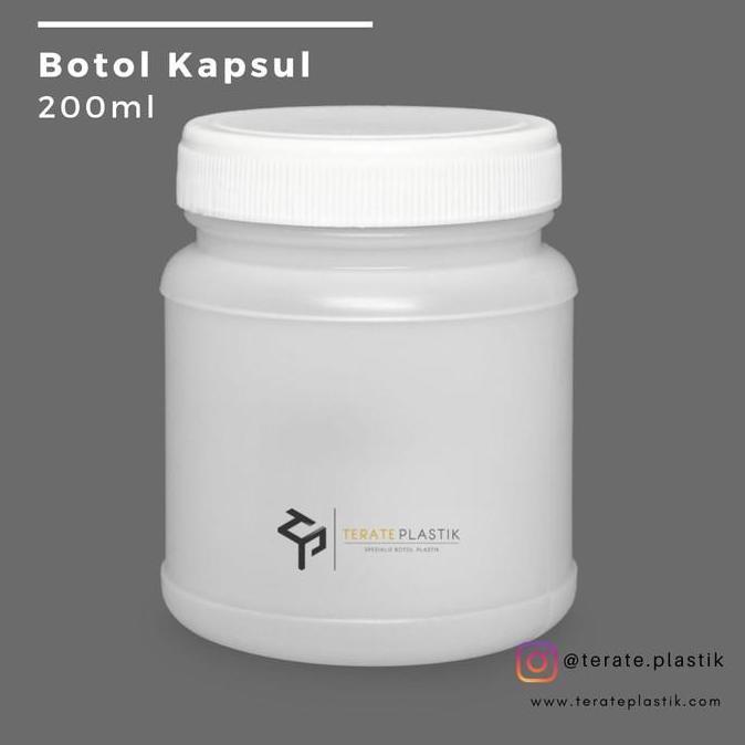 Botol Kapsul | Terate Plastik Bandung