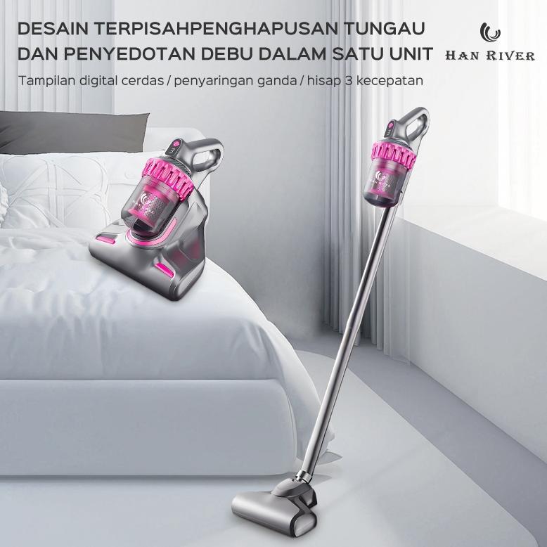 CUCI GUDANG HAN RIVER Vacuum Cleaner 25000Pa 2 in 1 With UV Anti-mite Vacuum Cleaner Kasur