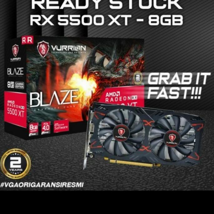 NEW VGA Vurrion RX 5500 XT 8GB GDDR6