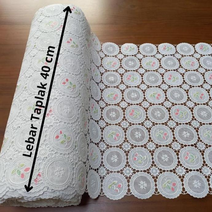 ] Taplak Meja Tamu Plastik Panjang Custom Meteran Meja TV Meja Konsul Console Kabinet Buffet